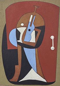 Music Room Door. Homage to Picasso