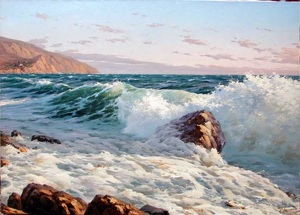The surf of Crimea