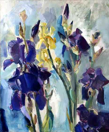 Irises #1, Vladimir Galatenko