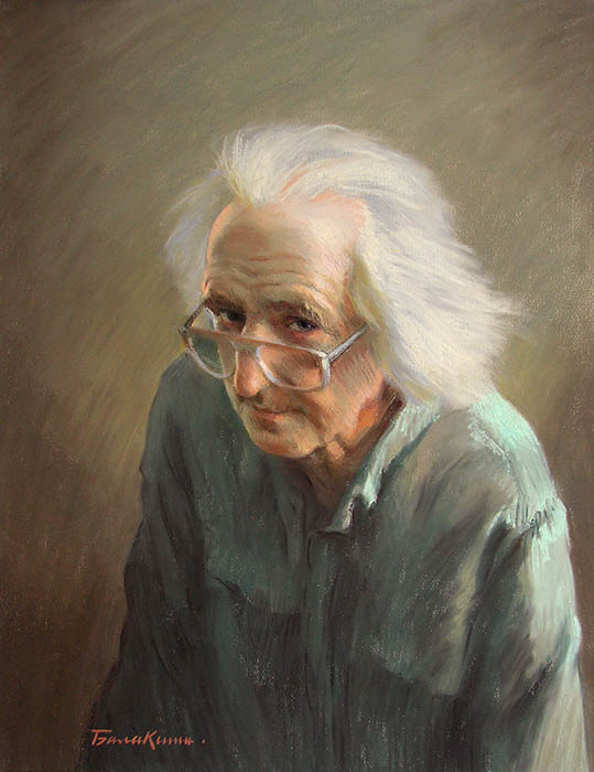 Portrait of Marat Shanin, Evgeny Balakshin