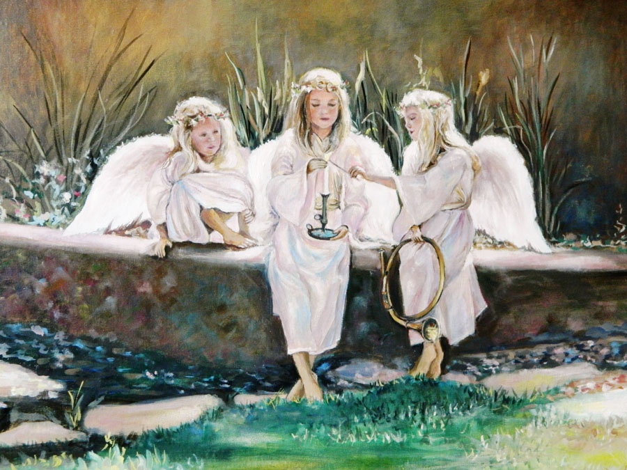 Angels, the copy from Steve Hanks's work, Andrei Polyakov