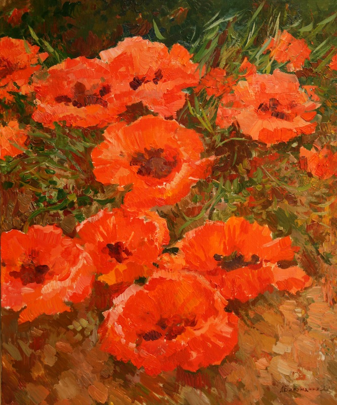 Poppies, Lyudmila Balandina