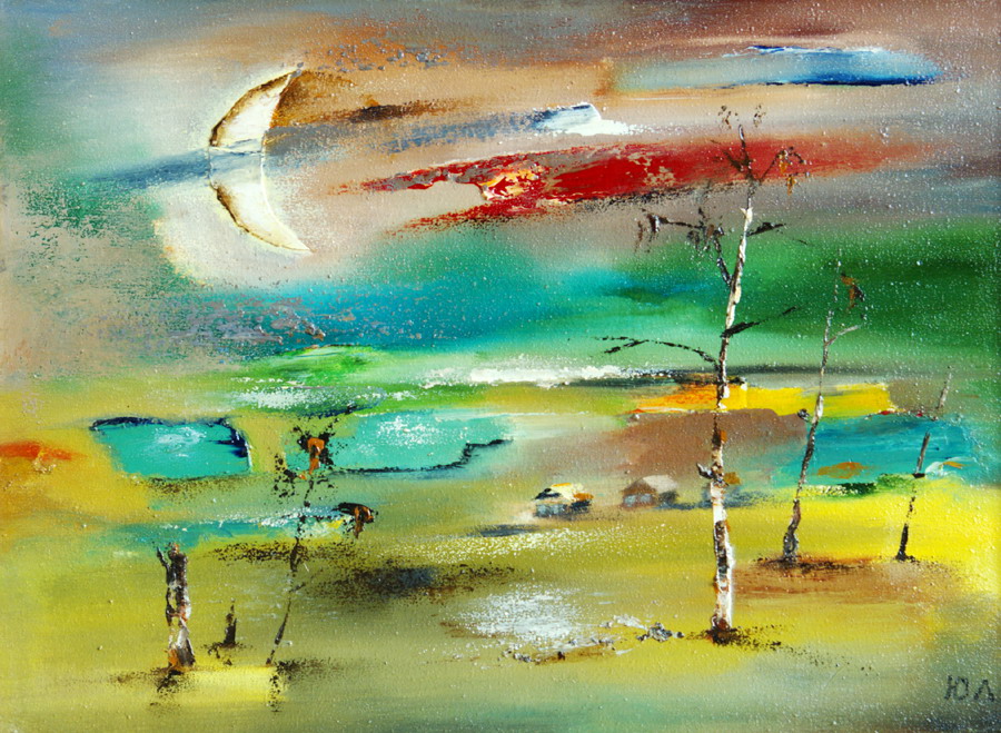 Mystical landscape, Yuri Lytnev