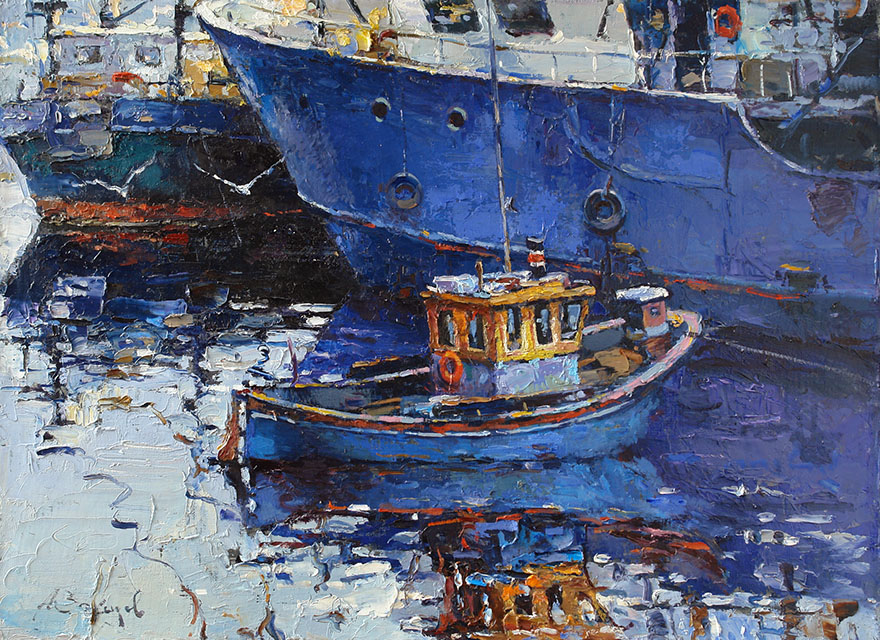 Bastardo (The blue boat), Alexi Zaitsev
