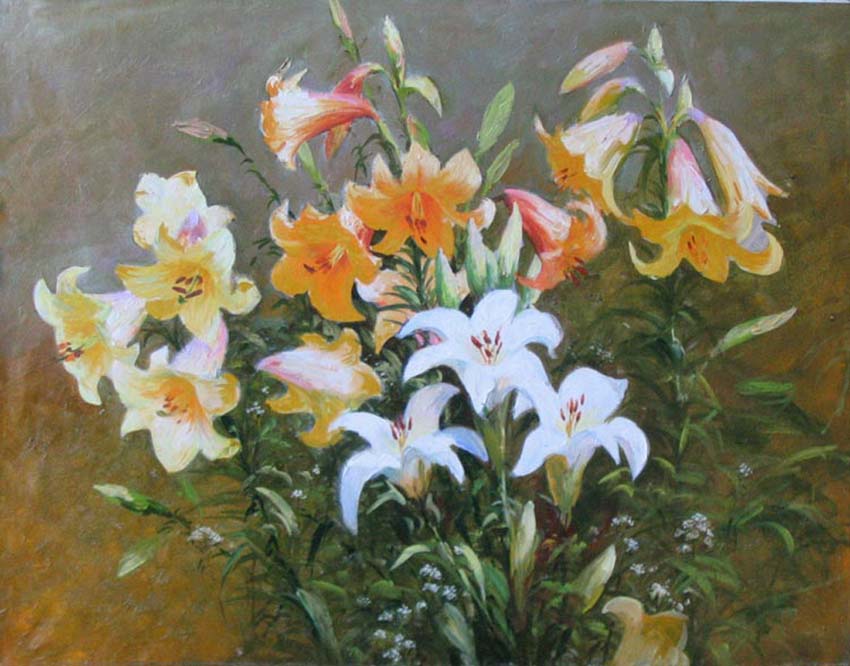 Lilies, Nickolay Komarov