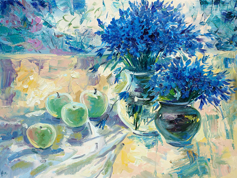 Cornflowers, Maria Andreeva