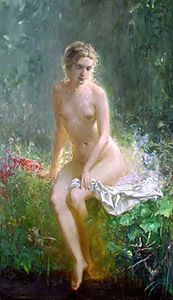 At water (Bather)