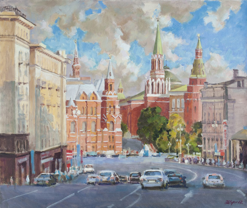 Tverskaya Street. Moscow, Valeri Izumrudov