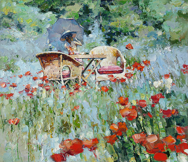Весенний сад, Алексей Зайцев
