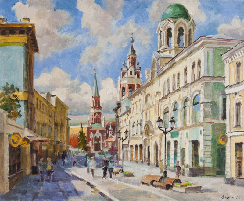 Nicholskaya Street. Moscow, Valeri Izumrudov
