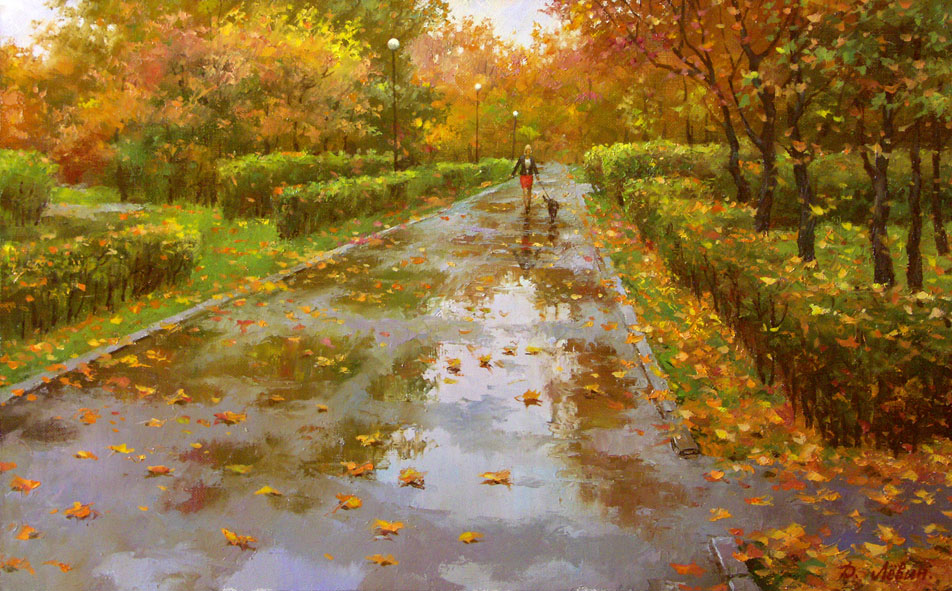 Leaf fall, Dmitry Levin