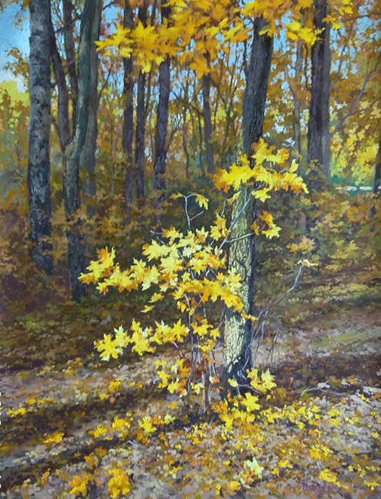 Golden autumn, Mikhail Brovkin