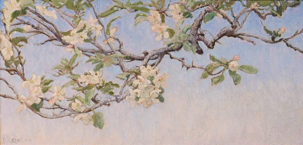 Apple-tree branch, Maria Sherbinina