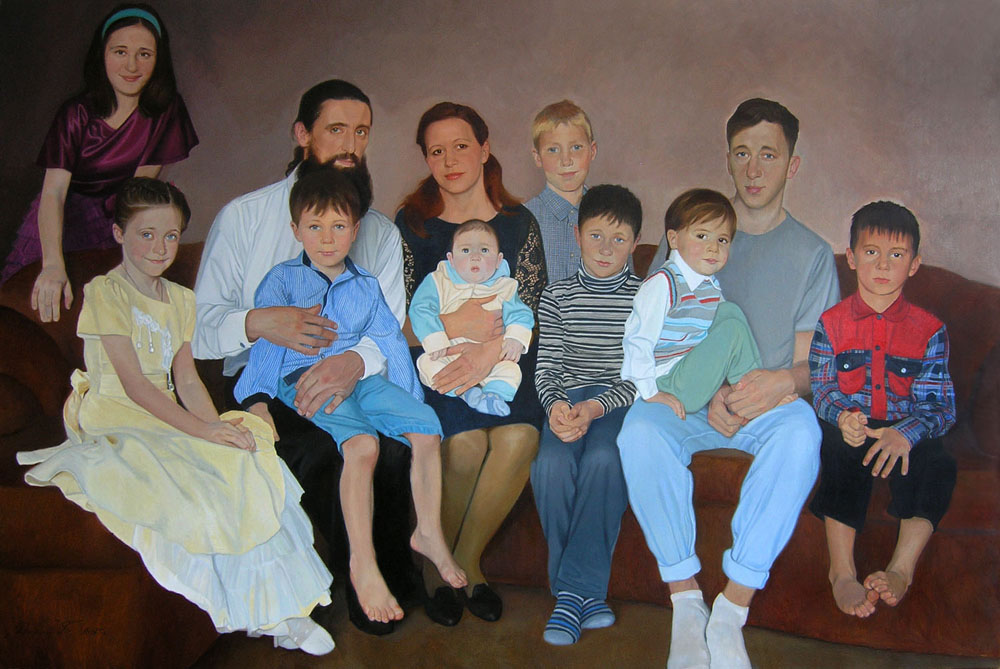 Family portrait, Tatyana Deriiy