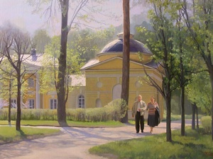 Walk in the manor "Arhangelskoe"