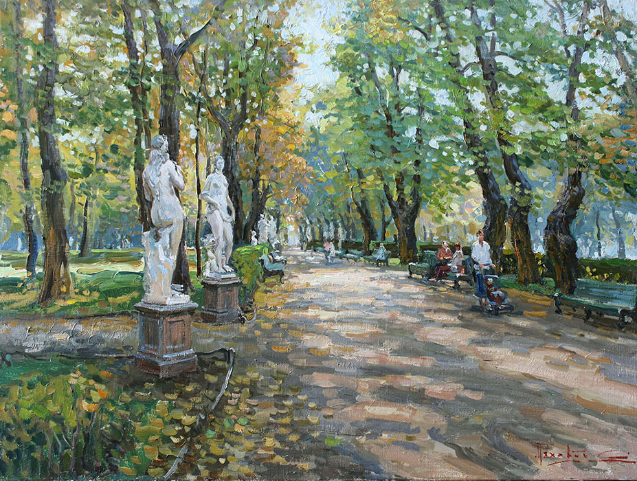 Осень в Летнем саду, Сергей Ляхович