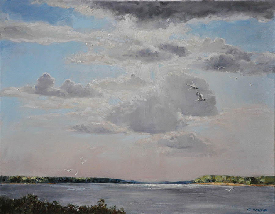 Over the river Volga, Yuri Kudrin