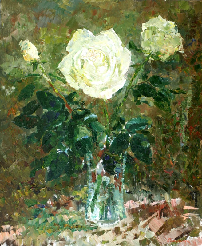 White rose, Lyudmila Balandina