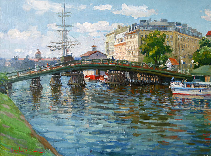 At the Peter and Paul Fortress, Sergei Lyakhovitch