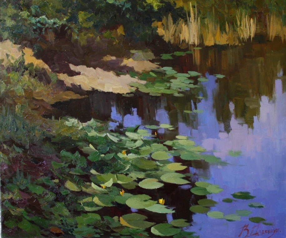 Water-lilies, Victor Dovbenko