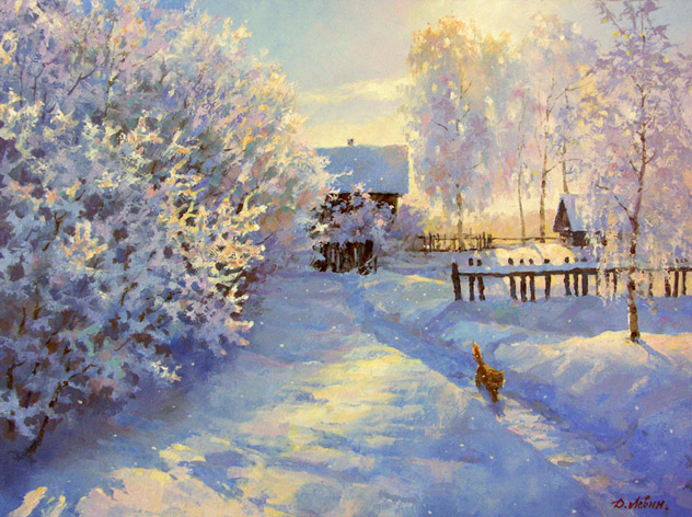Снег искрится, Дмитрий Лёвин