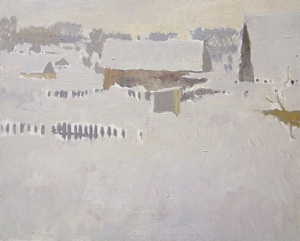 Far winter evenings (not for sale)
