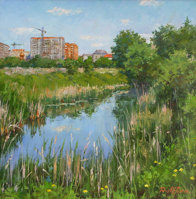 At Bykovka, Dmitry Levin