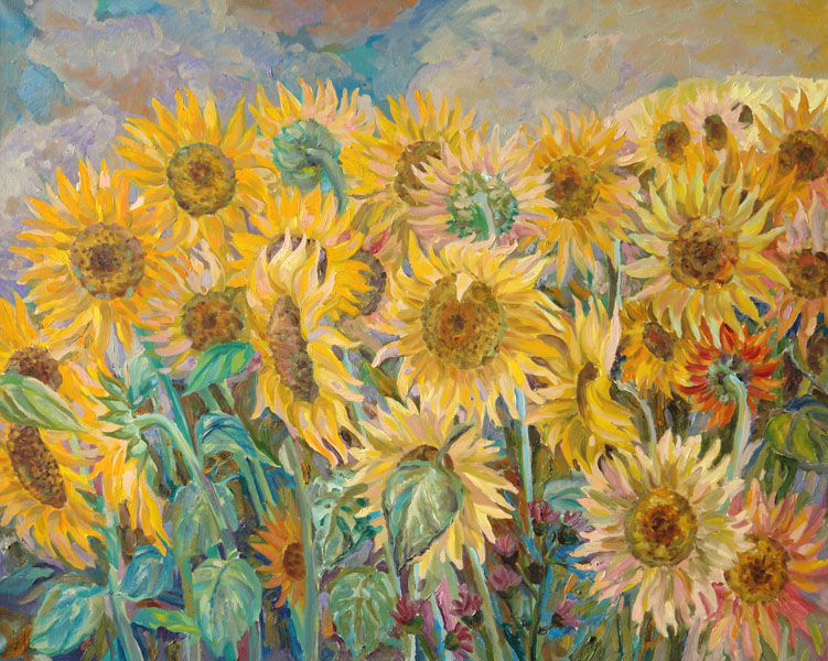 Sunflowers, Maria Andreeva