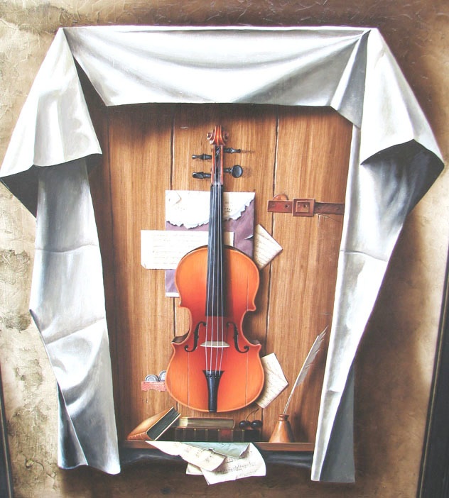 Скрипка-икона, Валерий Сильянов