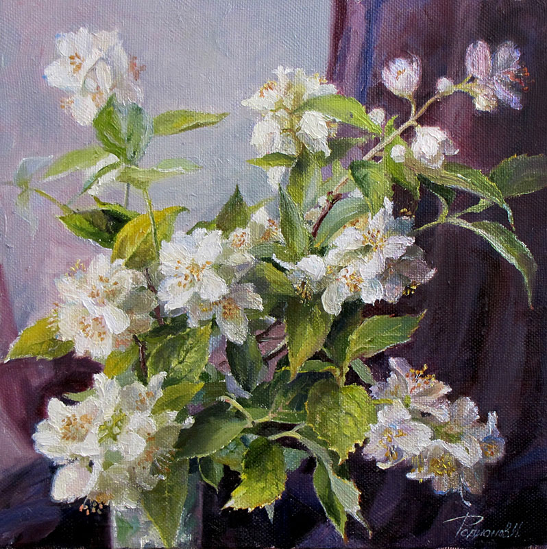 A branch of jasmine, Igor Rodionov