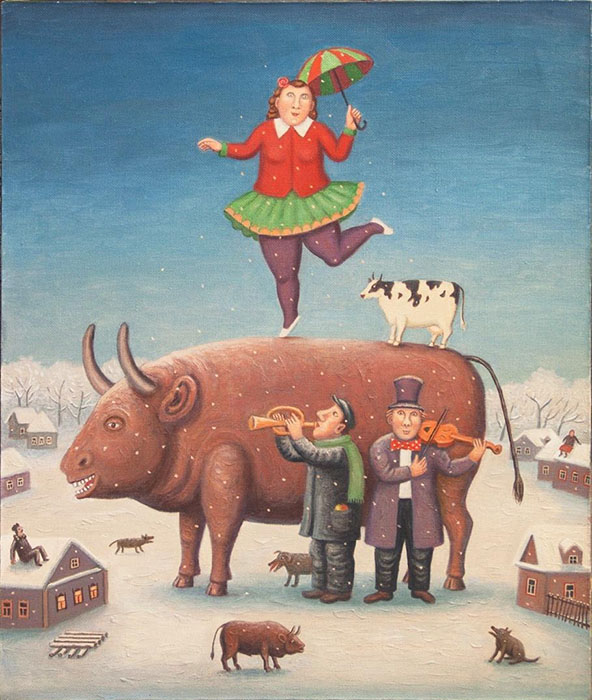 Year of a bull, Vladimir Lubarov