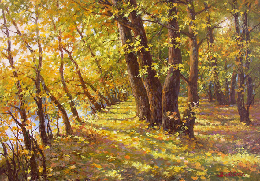 Golden colors of autumn, Viktoria Levina