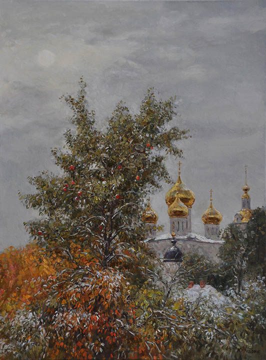 The first snow, the last apples, Yuri Kudrin