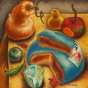 Cheese and pumpkins