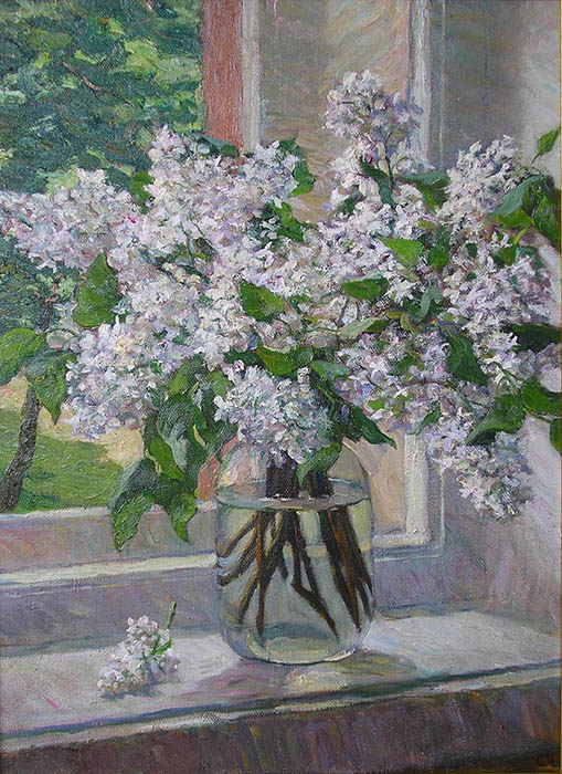 White lilac, Sergei Chaplygin