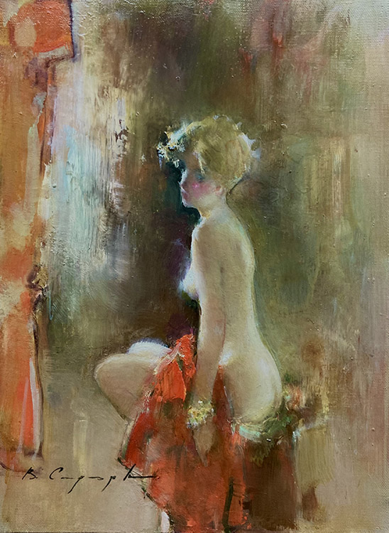 Nude model #10, Vitold Smukrovich