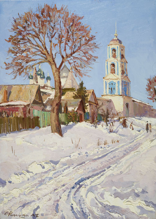Winter day, Evgeny Romashko