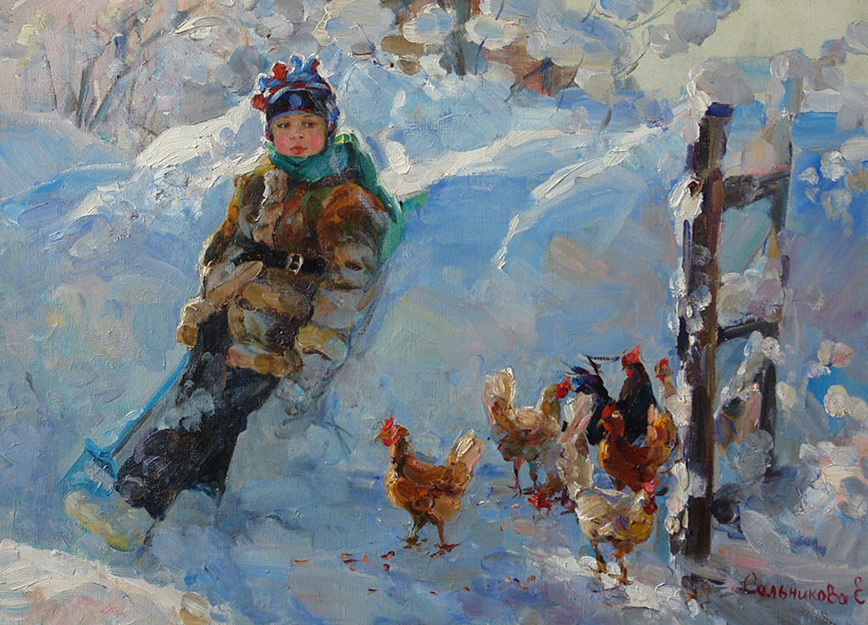 Chickens, Elena Salnikova