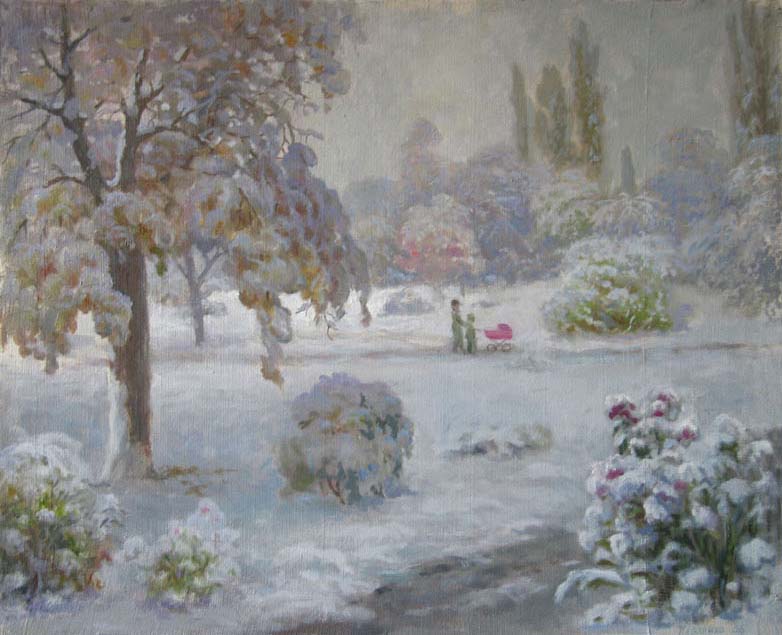 Early snow, Nikolai Pavlenko