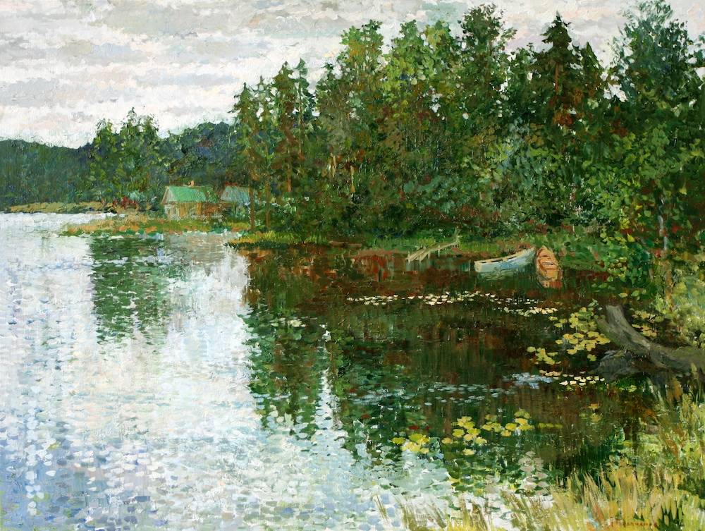 Forest lake, Lyudmila Balandina