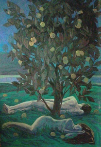 Sleeping Adam and Eve