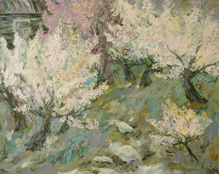 Blossoming garden, Maria Andreeva