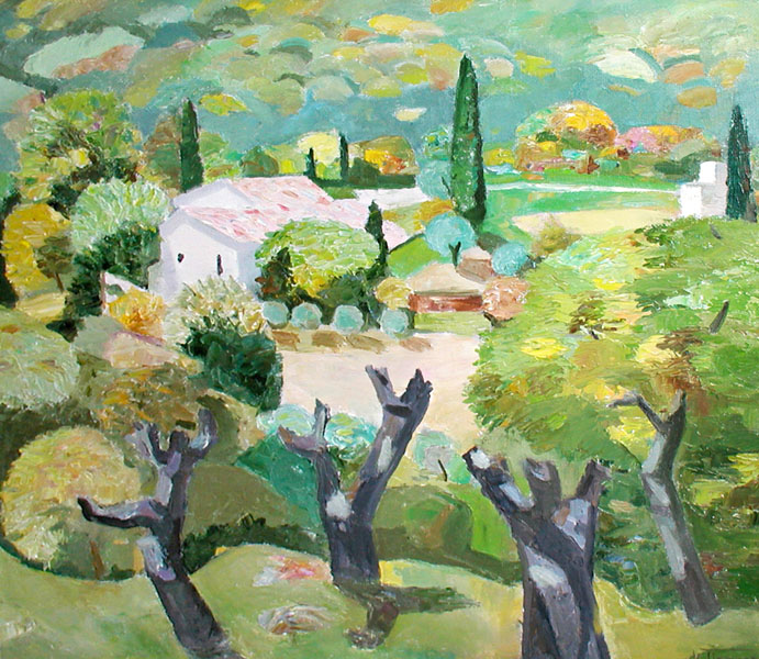 Dance of olive-trees, Yuri Popkov