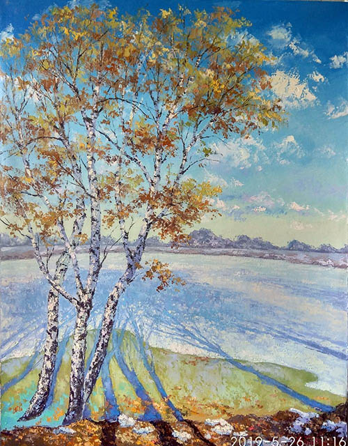 Birches, Mikhail Brovkin