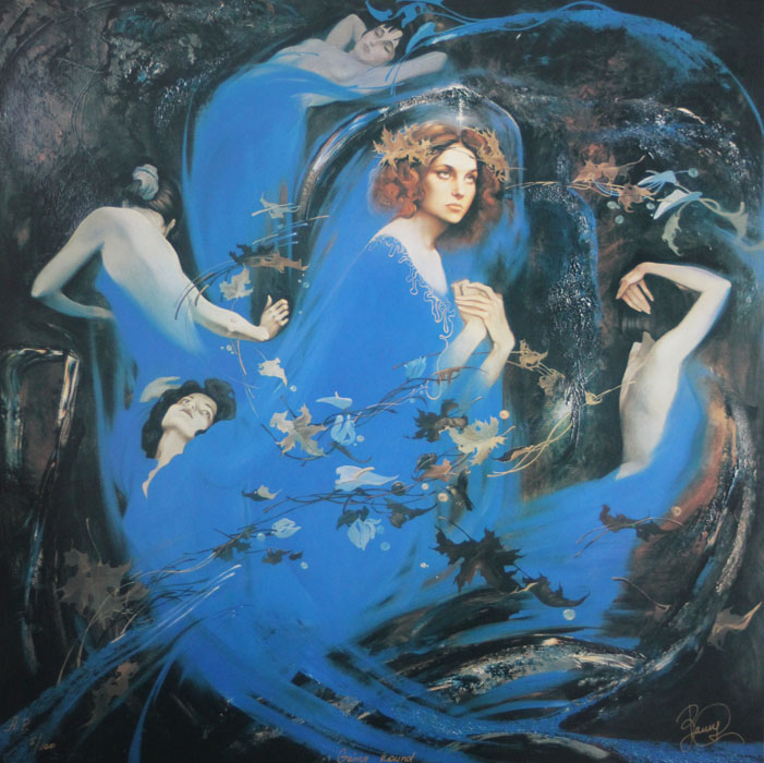 Swirl (Lim.Ed.21/100  - work is framed), Svetlana Valueva