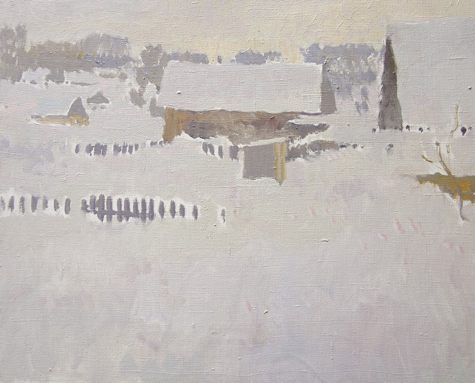 Far winter evenings (not for sale), Yuri Konstantinov