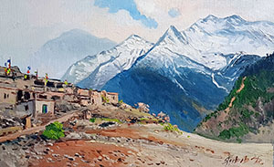 At the Foot of Annapurna (Nepal Series)