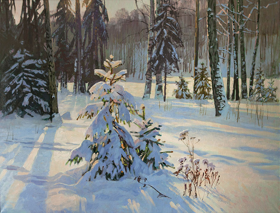 Frosty afternoon, Sergey Ulyanovsky