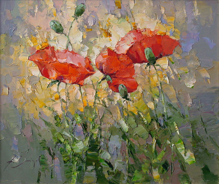 Solar poppies, Alexi Zaitsev