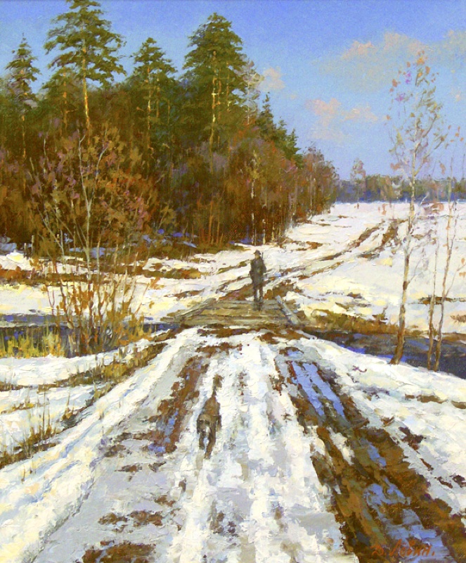 Снег тает, Дмитрий Лёвин